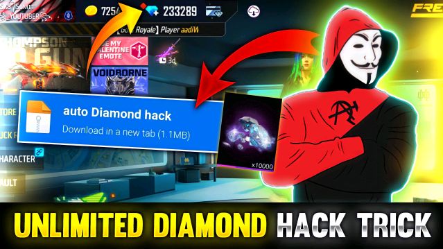 how to hack Free Fire diamond